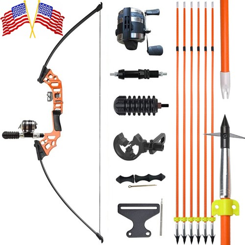 Bowfishing recurve bow kit - bowfishing,